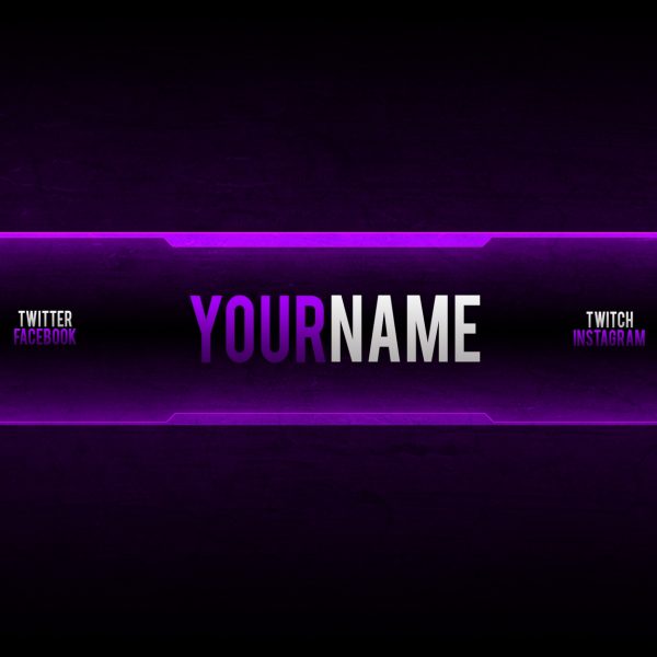 banner for youtube