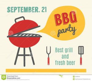 barbeque invitations templates bbq party barbeque grill cooking flat design invitation template