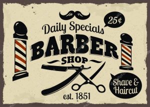 barber shop flyer depositphotos stock illustration barber shop or hairdresser icons