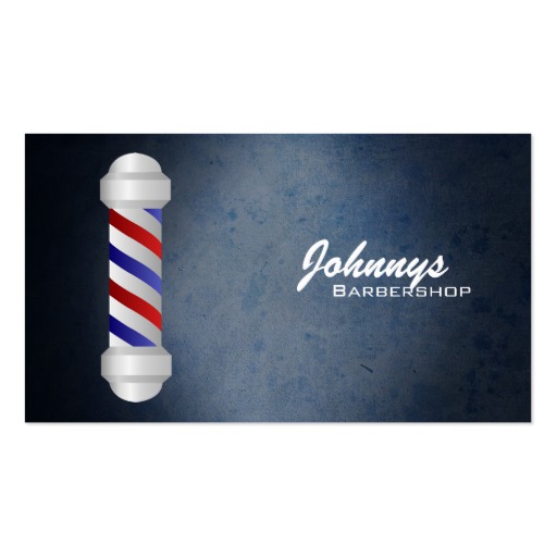 barbershop business cards