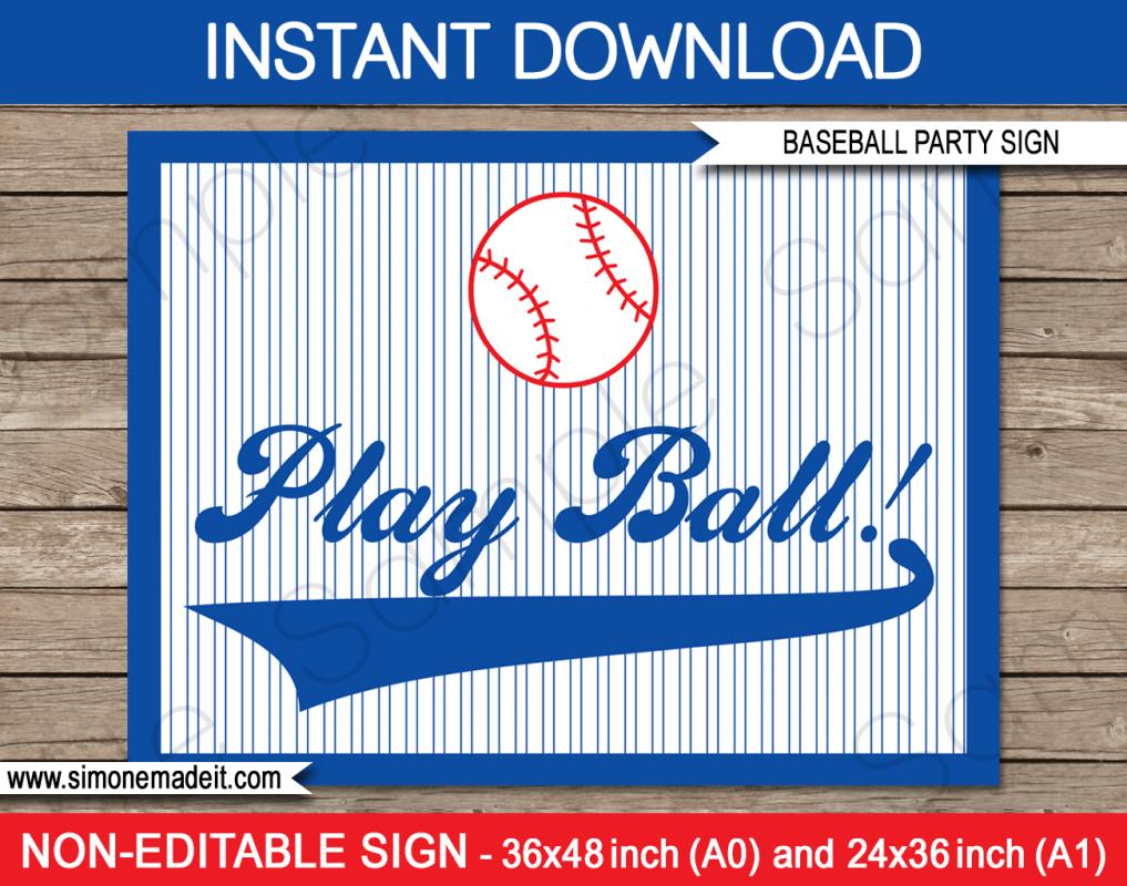 baseball ticket template