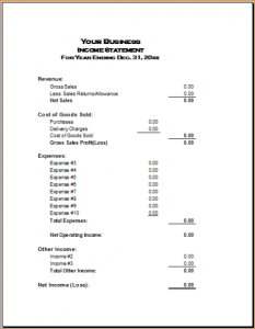 basic cover letter format profit and loss statement sample xincomestatement pagespeed ic wajxfxvu