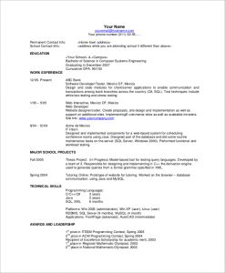 basic resume examples free basic resume example