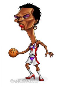 basketball player drawing bosh rupaul