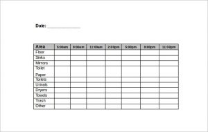 bathroom cleaning schedule restaurant bathroom cleaning schedule word template free download
