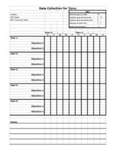 behavior tracking sheet original