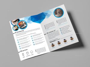 bi fold brochure multipurpose bi fold brochure template