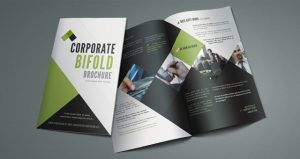 bi fold brochure template corporate bi fold brochure template