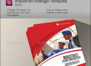 bi fold brochure template industries bifold template indesign brochure a