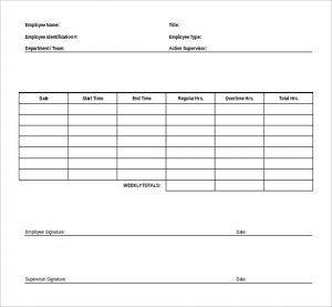 bi weekly timesheet free download employee timesheet word format template