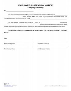 bill of sale virginia employeesuspensionnoticecompanystationery