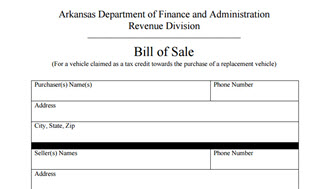 bill of sales motorcycle