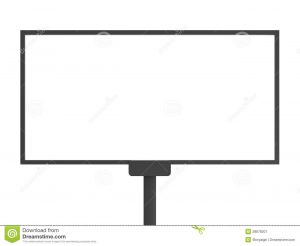 billboard design template blank billboard