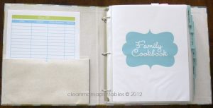 binder cover printables