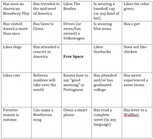 bingo template pdf bingo icebreaker