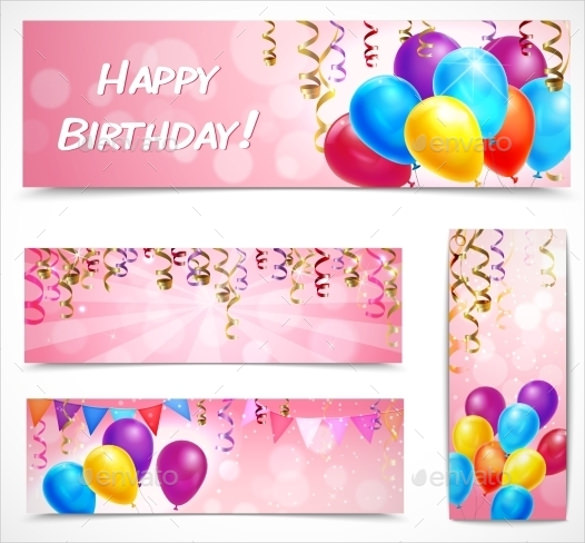 birthday banner template