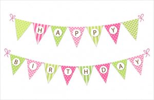 birthday banner template decoration birthday banner template