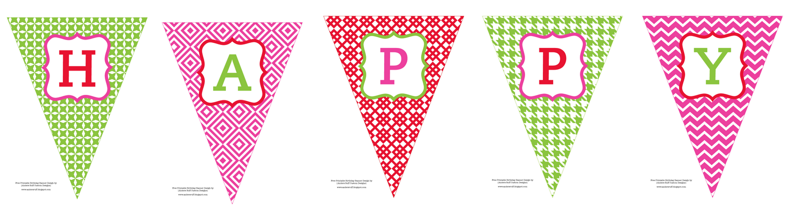 birthday banner template