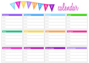 birthday calendar template free birthday calendar templates free birthday calendar templates abpwhc