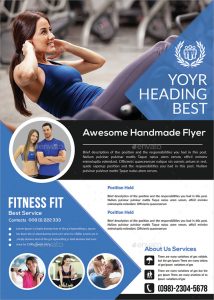 birthday flyer template fitness flyer template psd