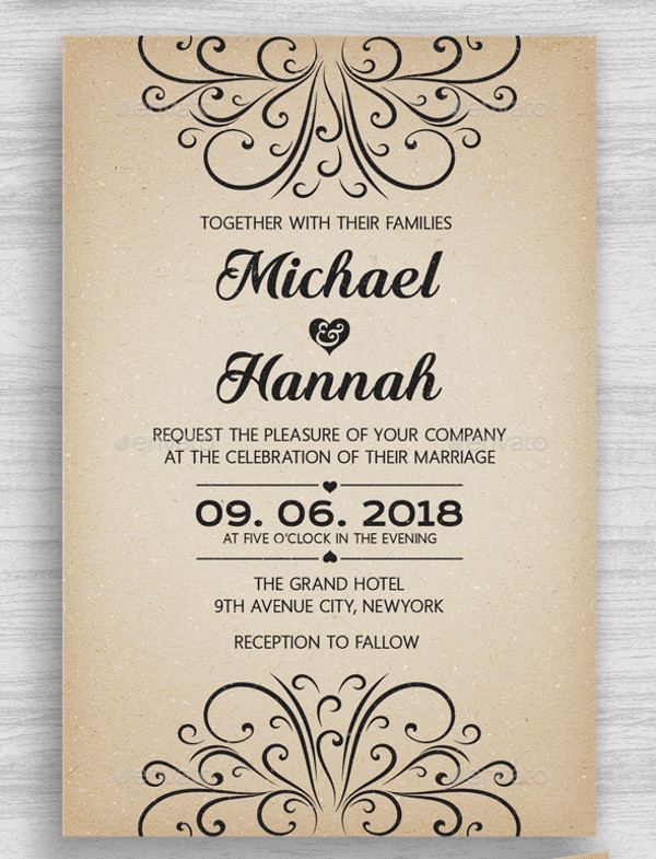 black and white party invitations