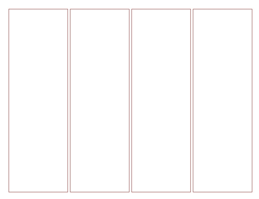 blank bookmark template