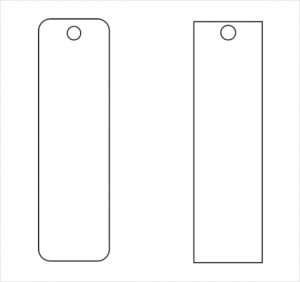 Blank Bookmark Template | Template Business