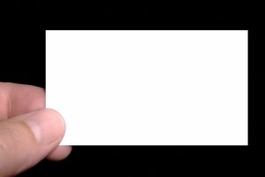 blank business card business card blank