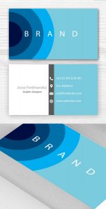 blank business card template psd business card deaign