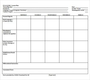 business lesson plans