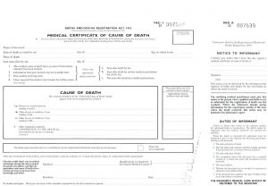 blank check template pdf medical certificate of cause of death