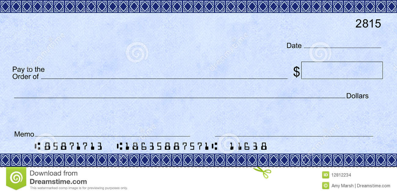 Blank Check Templates For Microsoft Word