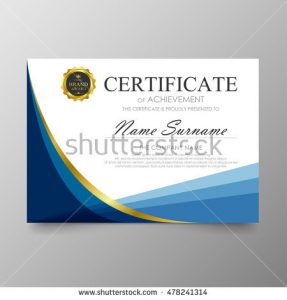 blank id card template stock vector certificate template awards diploma background vector modern value design and luxurious elegant