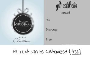 blank logo templates christmas gift certificate min