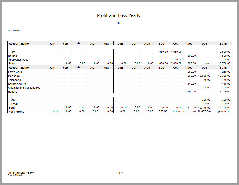 blank profit and loss statement pdf