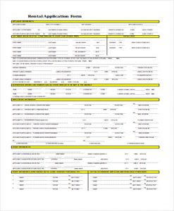 blank rental application blank rental lease application form