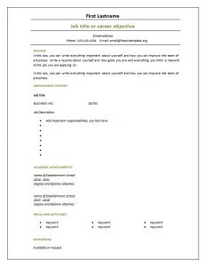 blank resume template blank free cv template page