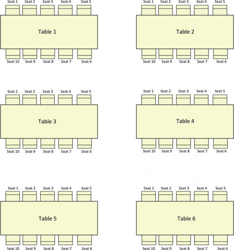 Interactive Wedding Seating Chart