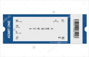 blank ticket template blank ticket template free psd vector eps ai word format