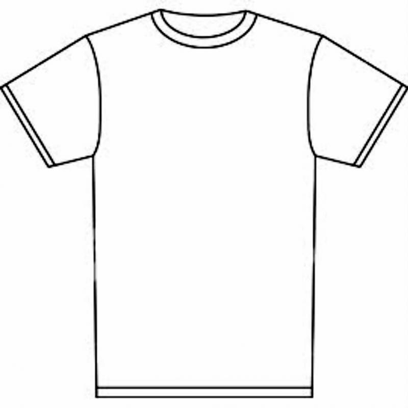 Blank Tshirt Template Template Business