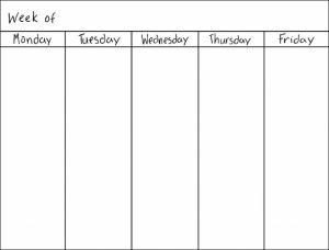 blank work schedule best photos of day calendar template word weekly schedule abry