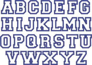 block lettering font outline block