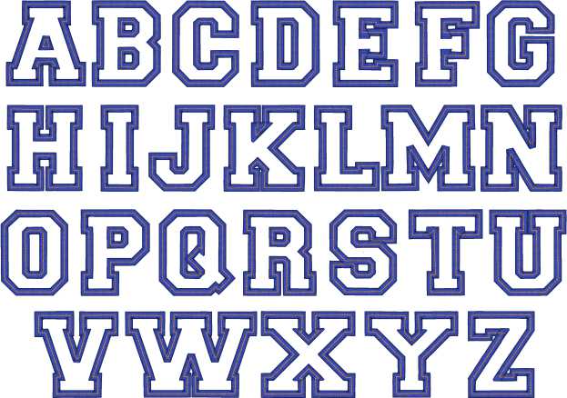 Block Letter Font Typer