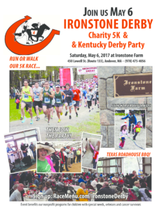 block party flier ironstone derby flier x