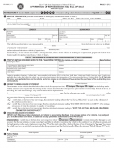 boat trailer bill of sale