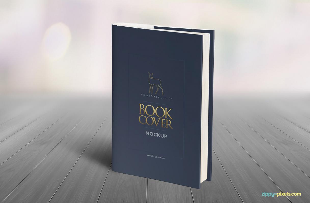 book cover design template