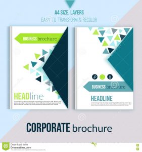 book cover design template clean brochure design annual report cover template magazine flyer book layout triangle shapes white background