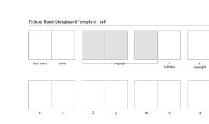 book layout template picture book basics