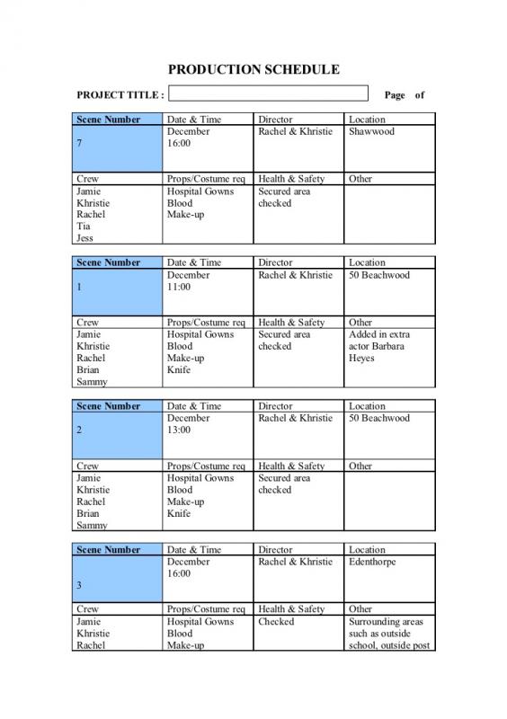 book outline template