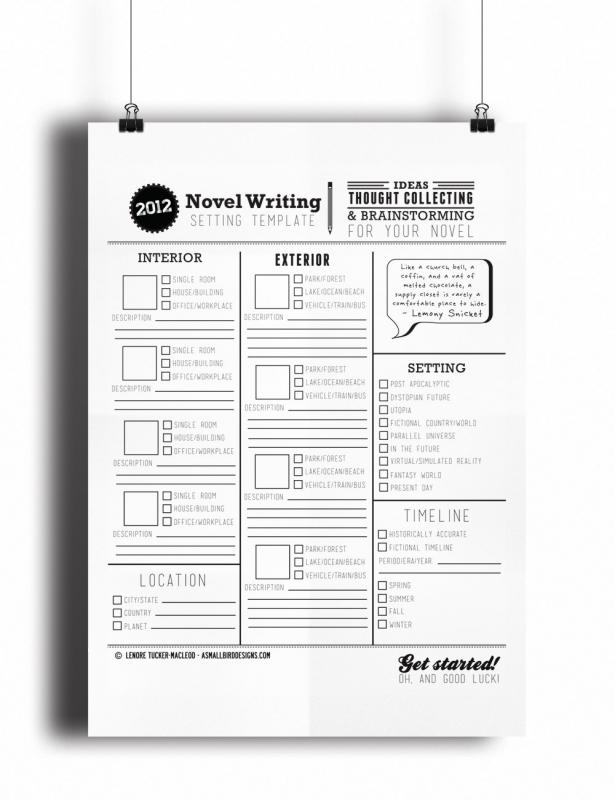 book writing template